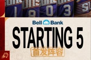 太阳中文公布“首发阵容”:布克、阿伦、邓恩、狄龙、伊戈达罗